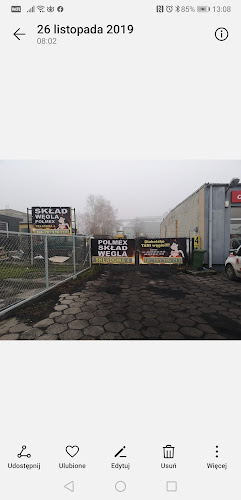 Skład węgla "POLMEX" Opał Dostawca Węgla Węgiel Opał